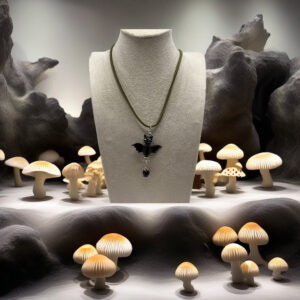 Bat Carrying A Gem Choker