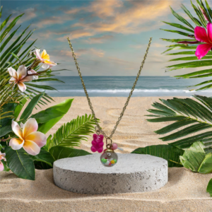 Pink Sweet Tooth Necklace