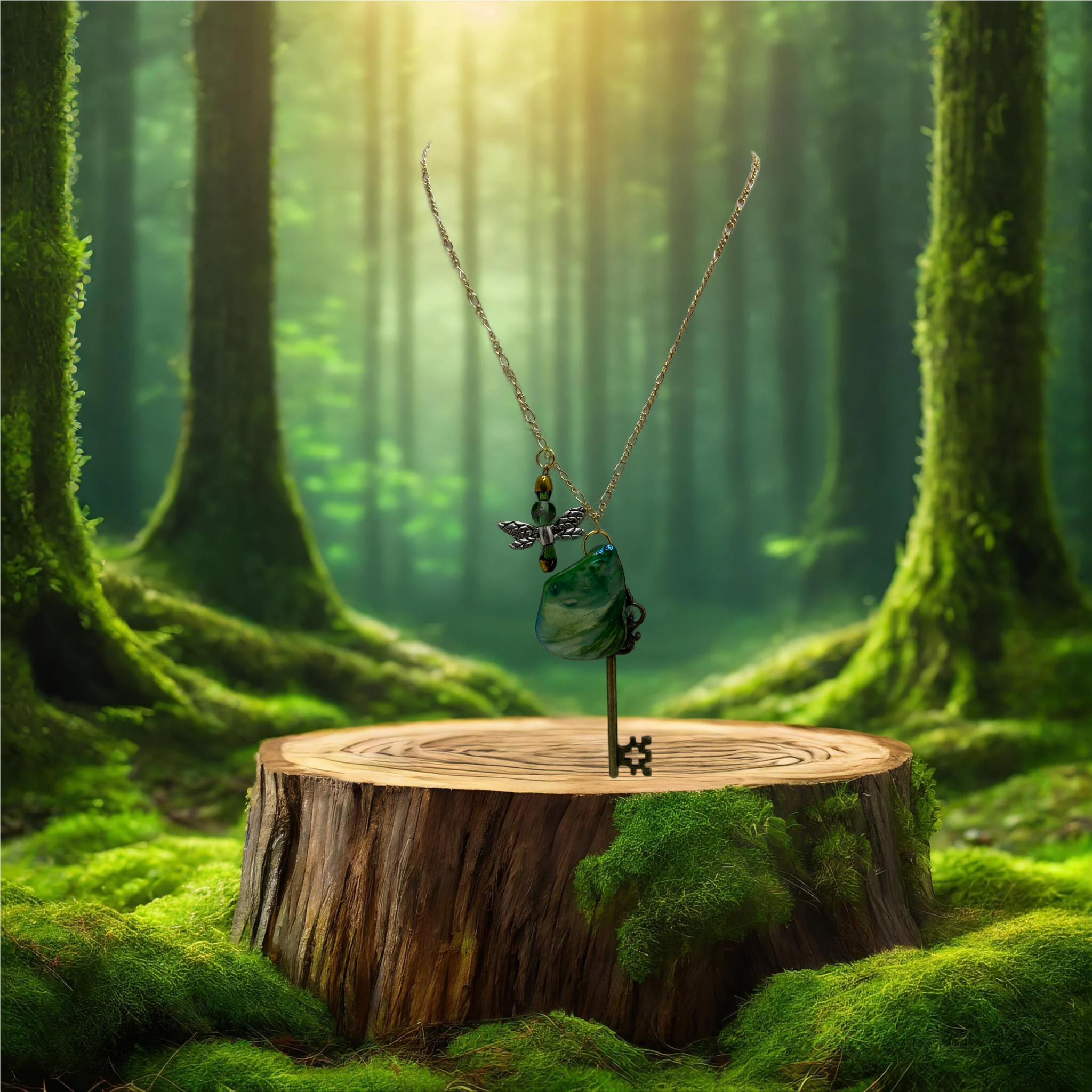 Key To The Forest Necklace